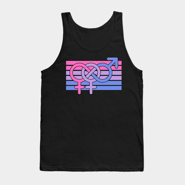 Bisexual Bi Pride Shirt Gay Parade T-shirt LGBTQ Tee Gifts Tank Top by Kaileymahoney